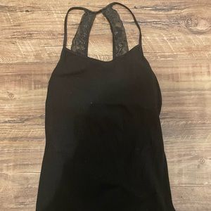 Kid’s Black Lace Cami Tank Top from Aeropostale size: M